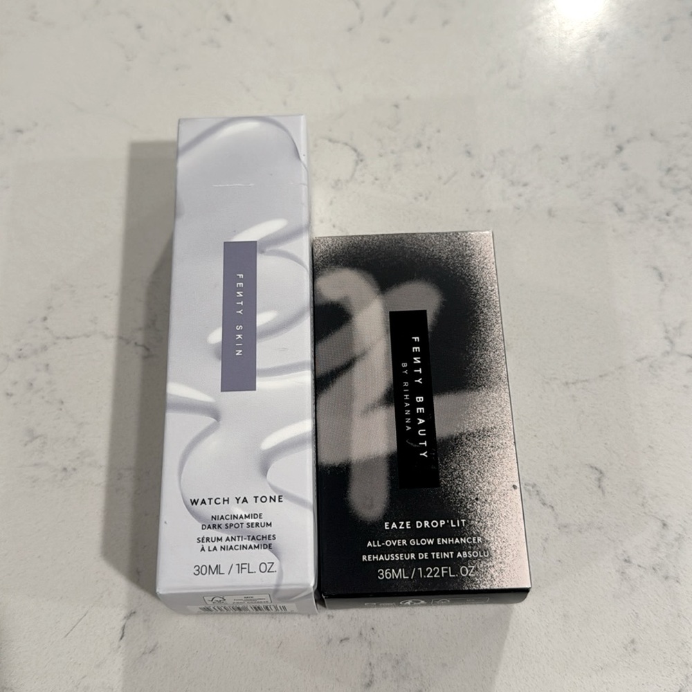 Fenty Watch ya tone Serum & All Over Glow enhancer